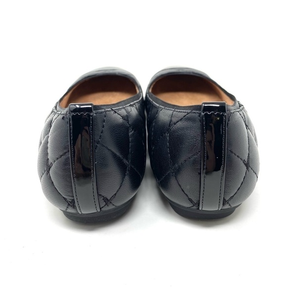 Vionic Desiree Women's Quilted Flat Supportive Dress Shoe Black - Picture 5 of 7